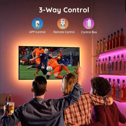 Govee - TV 46-60" SMART LED achtergrondverlichting RGB + afstandsbediening