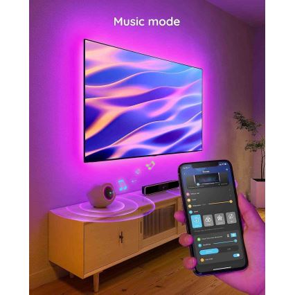 Govee - TV 46-60 SMART RGB LED-achtergrondverlichting