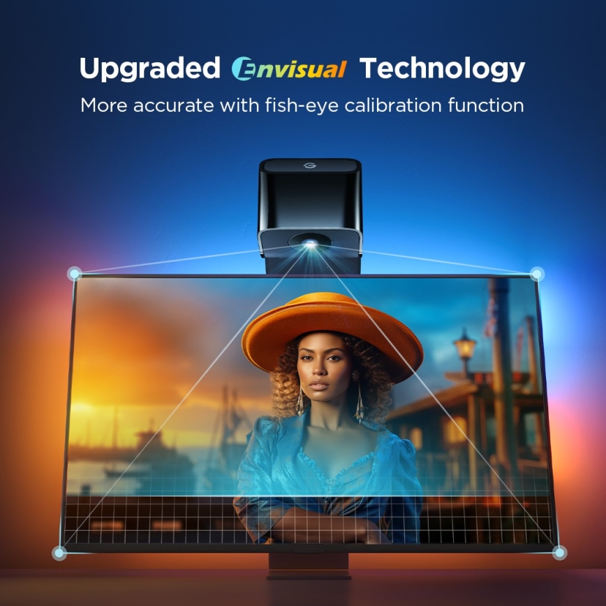 Govee - TV Backlight 3 Lite TV 40-50" SMART LED achtergrondverlichting RGBICW Wi-Fi IP67 +RC