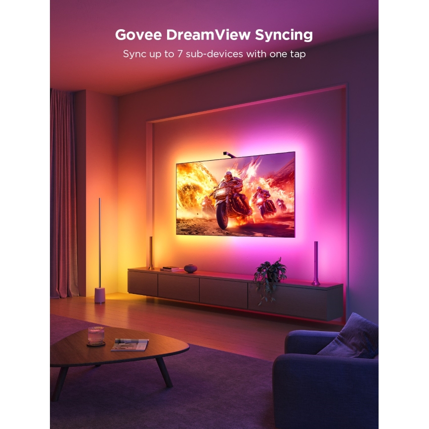 Govee - TV Backlight 3 Lite TV 75-85" SMART LED achtergrondverlichting RGBICW Wi-Fi IP67