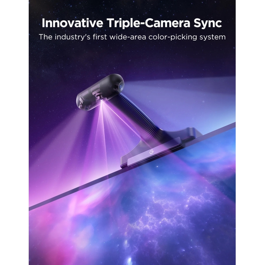 Govee - TV Backlight 3 Pro 55-65 Smart LED-achtergrondverlichting voor tv, RGBIC, met Wi-Fi