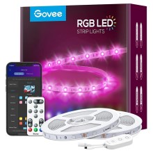 Govee - Wi-Fi RGB Smart LED Strip 15m + afstandsbediening