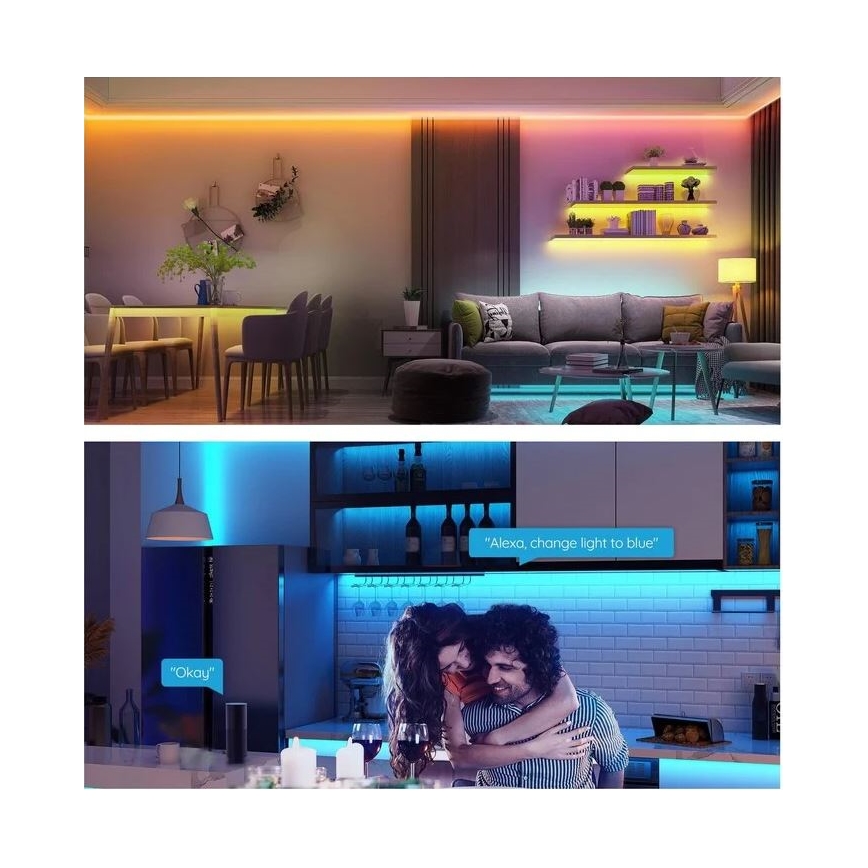 Govee - Wi-Fi RGB Smart LED Strip 5m