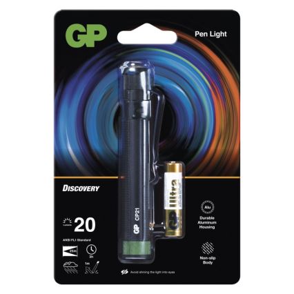 GP DISCOVERY CP21 LED zaklamp 1xAAA