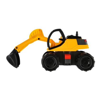 Graafmachine GIGA TRUCKS 80 cm geel/zwart