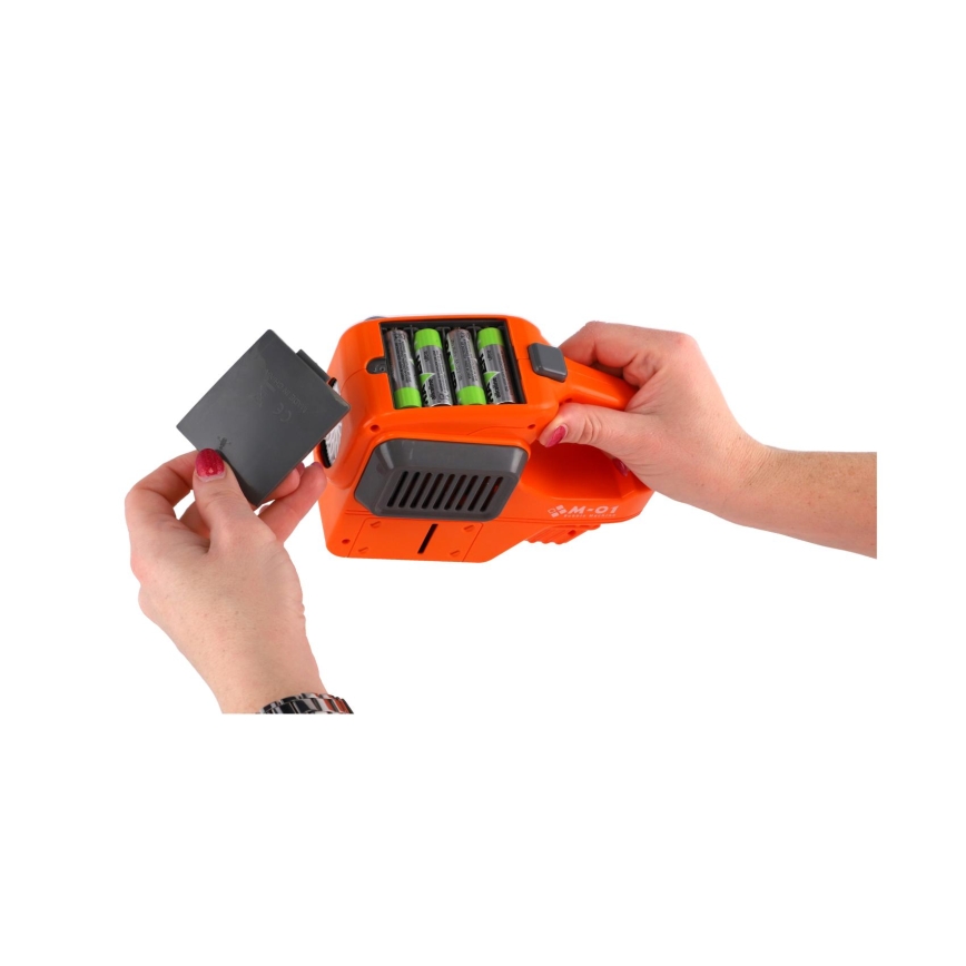 Grasmaaier met bellenblaas en verlichting 4xAA