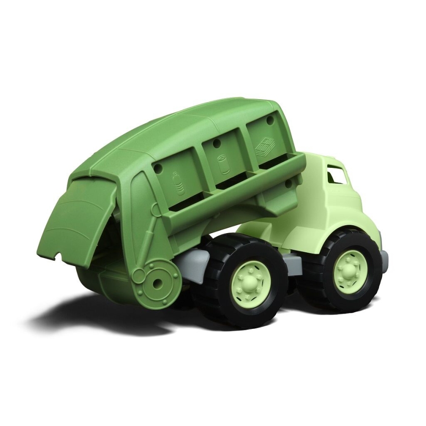 Green Toys - Recycling vuilniswagen groen