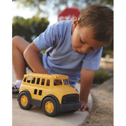 Green Toys - Schoolbus geel/zwart