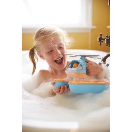 Green Toys - Watervliegtuig blauw/oranje