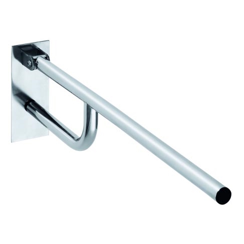 Greep 10x25 cm RVS/zilverkleurig