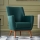 Groene fauteuil SIRO