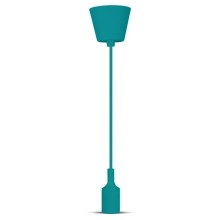 Groene Hanglamp aan een koord 1x E27 / 60W / 230V