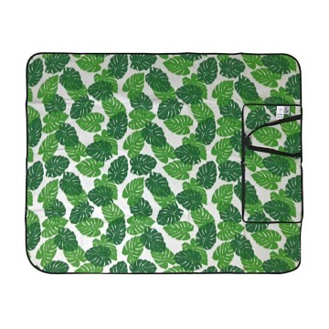 Groene picknickdeken 120x150 cm