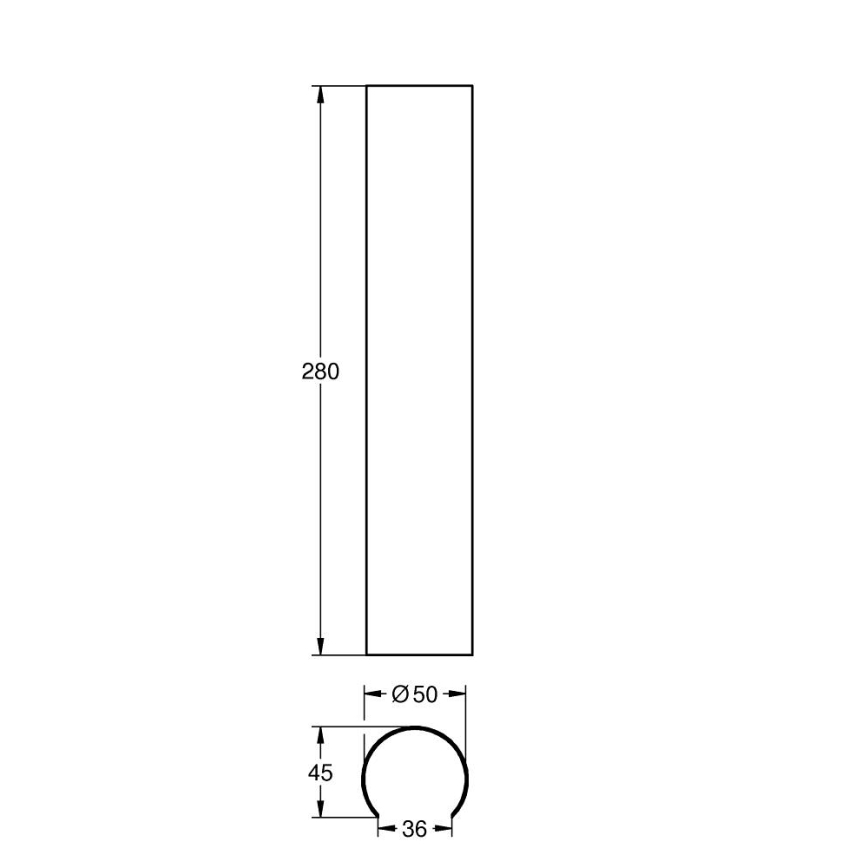 GROHE 101008DA00 - Sifonafdekking, brons