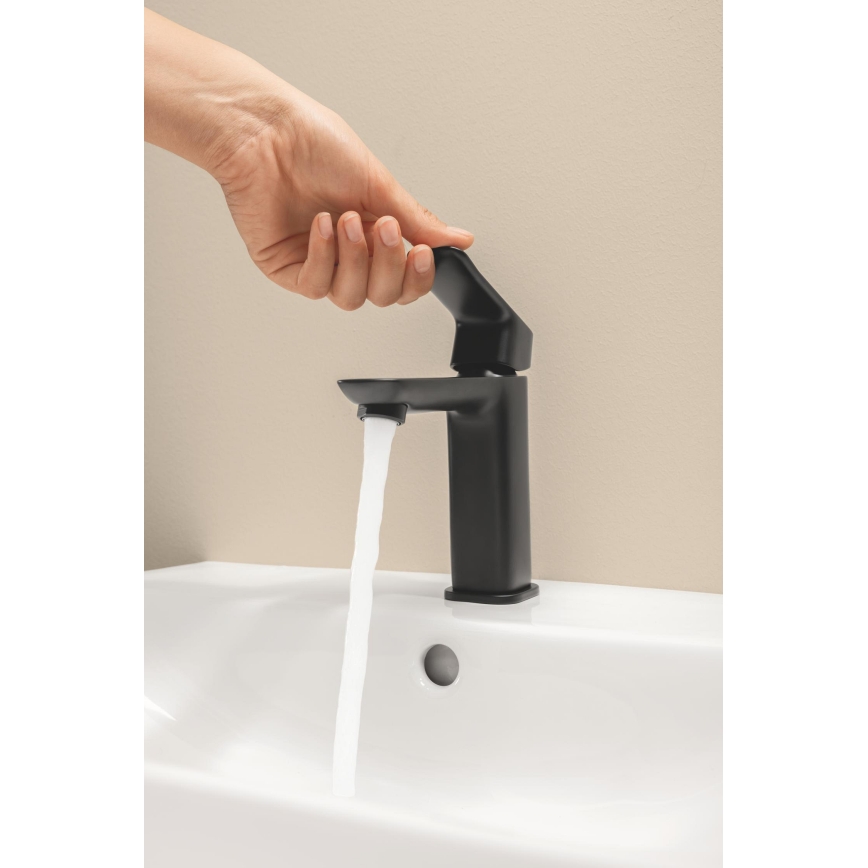 GROHE 1018322430 - Wastafelkraan DICE M zwart
