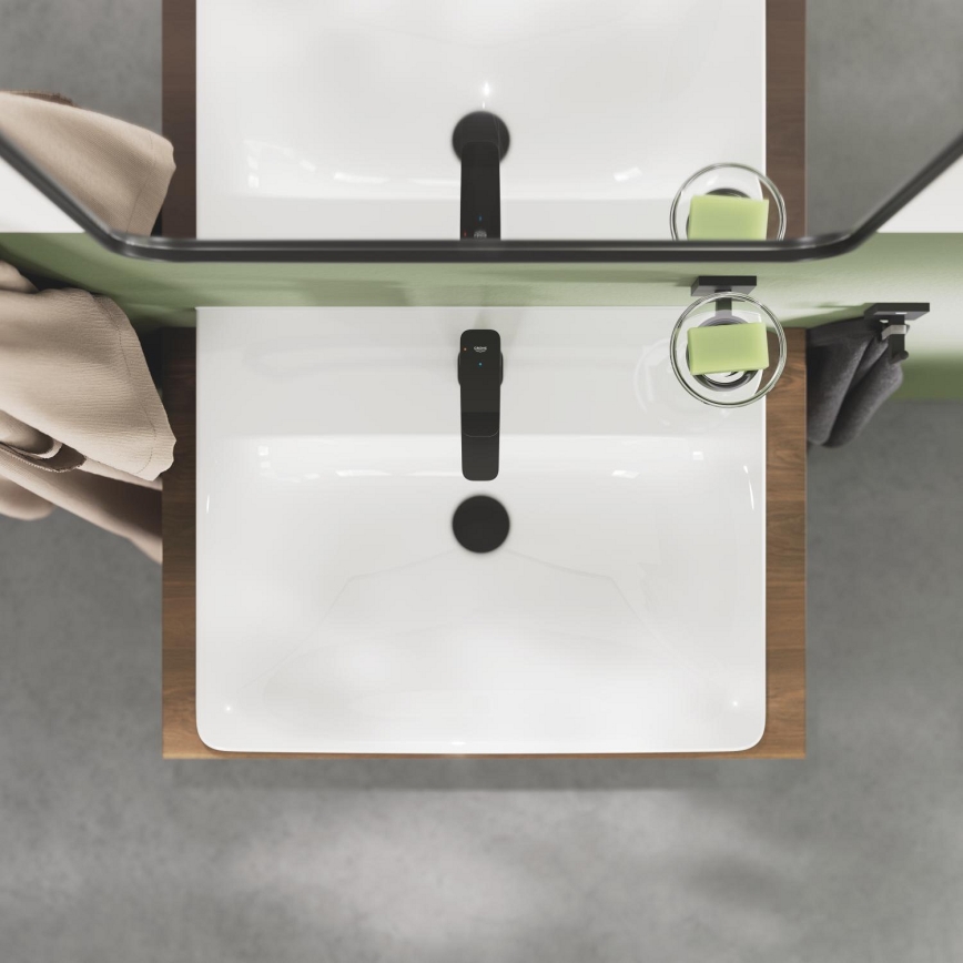 GROHE 1018612430 - Wastafelmengkraan DICE S zwart