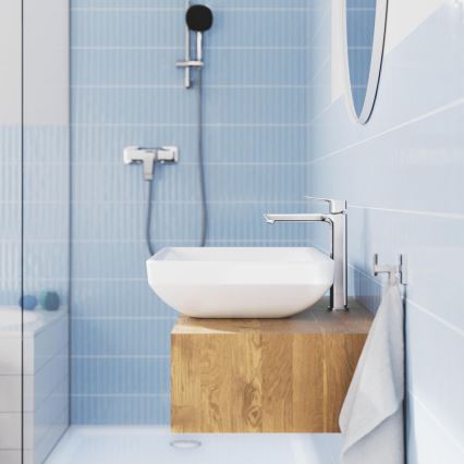 GROHE 1018920000 - Wastafelmengkraan DICE XL, glanzend chroom