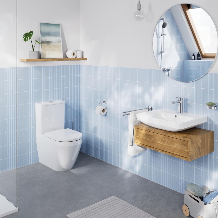 GROHE 102513SH00 - EURO CERAMIC complete toiletcombinatie 67,3 x 37,6 x 79,2 cm keramiek/wit