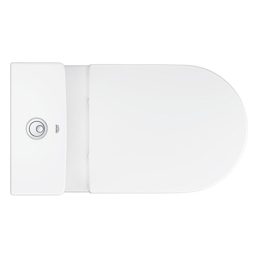 GROHE 102513SH00 - EURO CERAMIC complete toiletcombinatie 67,3 x 37,6 x 79,2 cm keramiek/wit