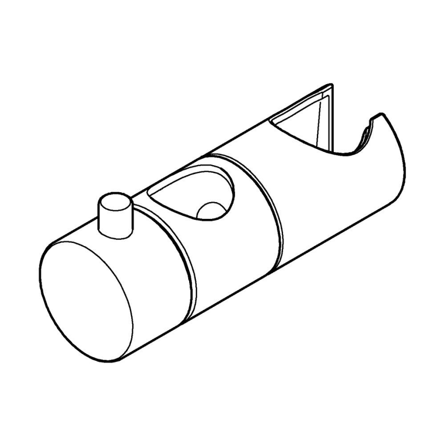 GROHE 12140000 - EUPHORIA geleide-element in glanzend chroom