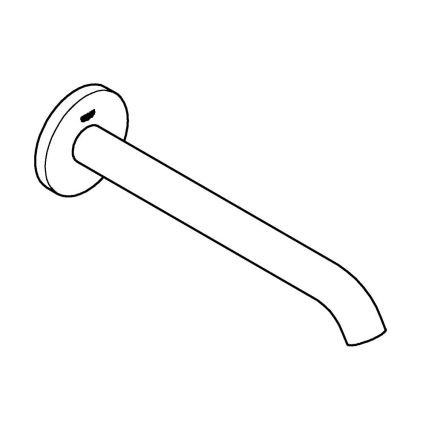 GROHE 13449DC1 - Badafvoer ESSENCE 221 mm roestvrij staal