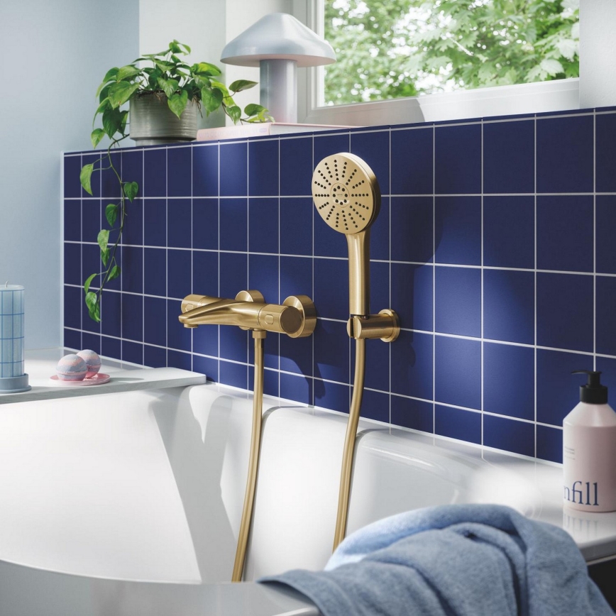 GROHE 134863GN00 - Handdouche VITALIO JOY+ 120 mm, geborsteld goud