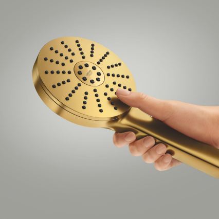 GROHE 134863GN00 - Handdouche VITALIO JOY+ 120 mm, geborsteld goud