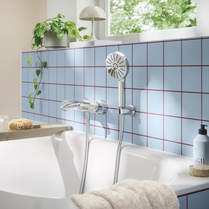 GROHE 1348650000 - Doucheset VITALIO JOY+ 120 mm, glanzend chroom