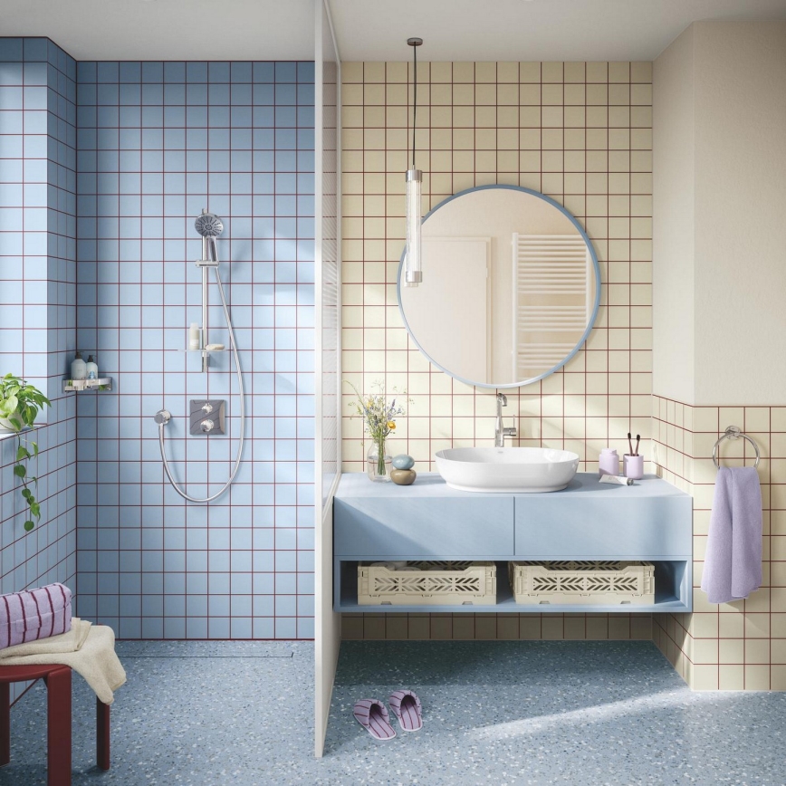 GROHE 1348660000 - Doucheset VITALIO JOY+ 120 mm glanzend chroom