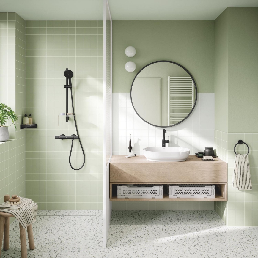 GROHE 1348662430 - Doucheset VITALIO JOY+ 120 mm zwart