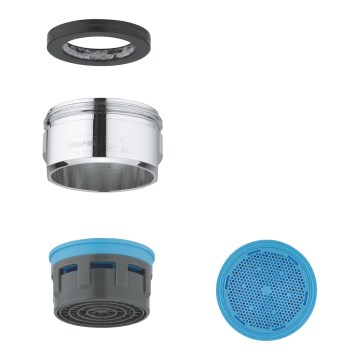 GROHE 13929000 - Beluchter M 24 × 1, hoogglans chroom