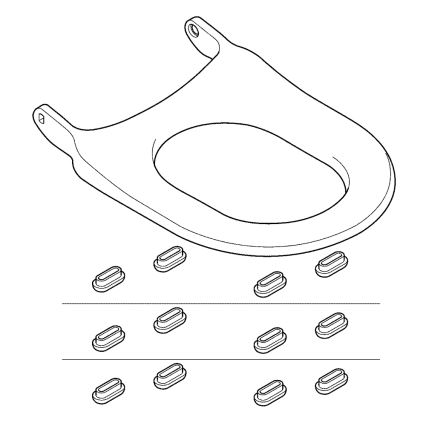 GROHE 14924SH0 - Toiletzitting SENSIA ARENA, Duro-wit