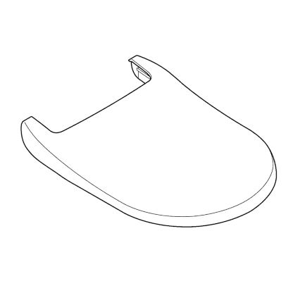 GROHE 14925SH0 - SENSIA ARENA WC-bril, Duroplast-wit