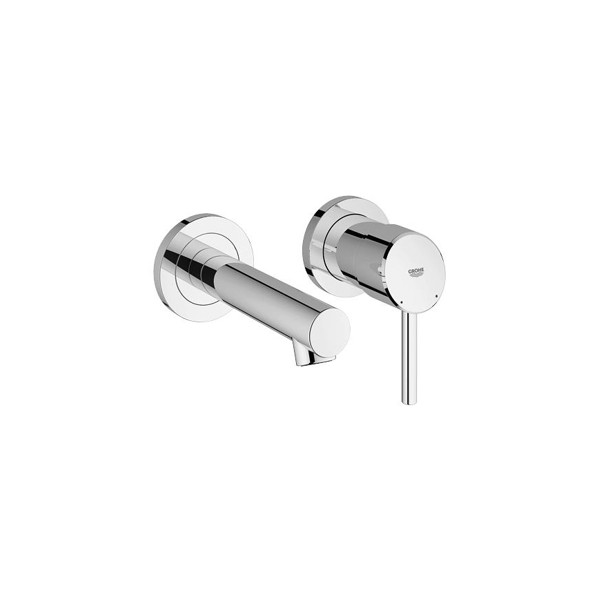 GROHE 19575001 - 2-gats wastafelmengkraan CONCETTO 147 mm glanzend chroom