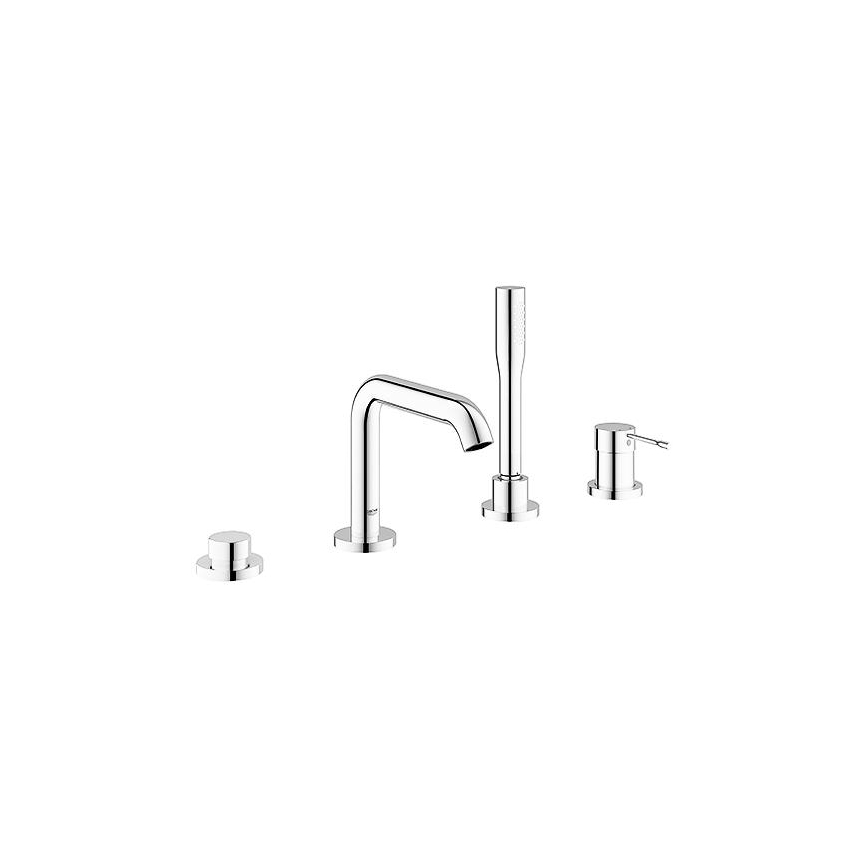 GROHE 19578001 - Viergats badmengkraancombinatie ESSENCE 197 mm glanzend chroom