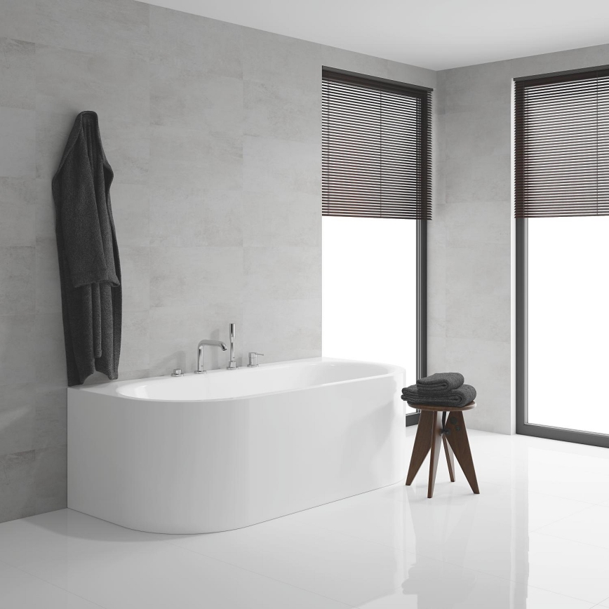 GROHE 19578001 - Viergats badmengkraancombinatie ESSENCE 197 mm glanzend chroom