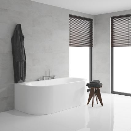 GROHE 19897001 - Viergats badmengkraan EUROCUBE, glanzend chroom
