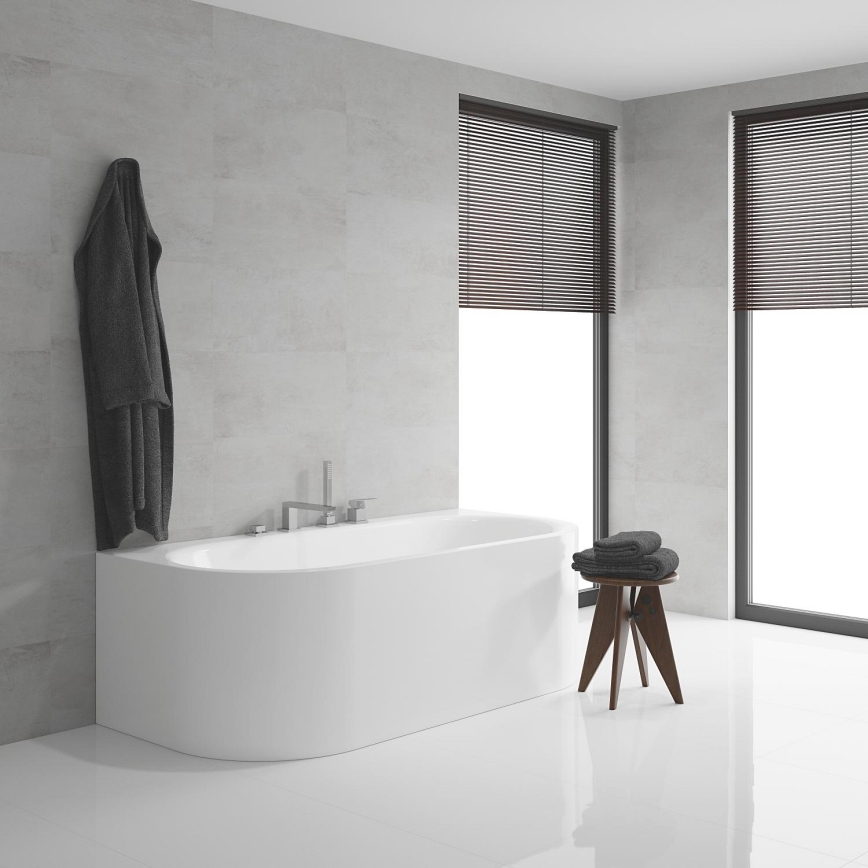 GROHE 19897001 - Viergats badmengkraan EUROCUBE, glanzend chroom