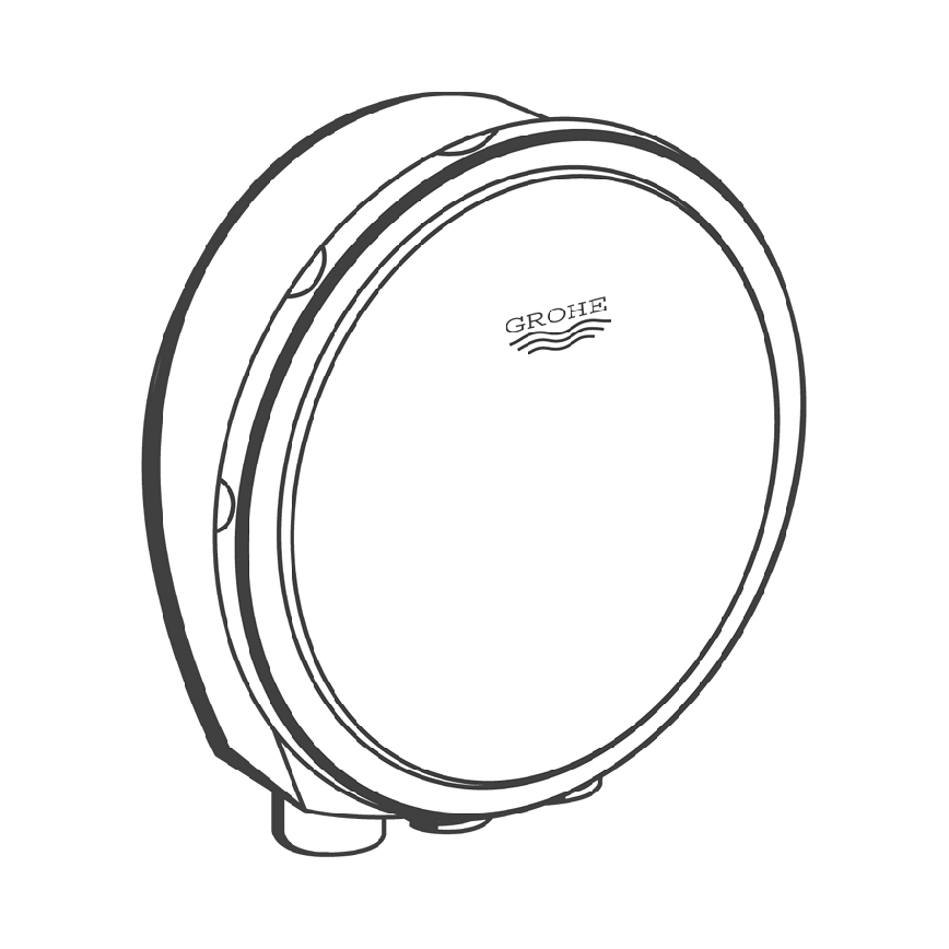 GROHE 19952DA0 - TALENTOFILL badvul-, afvoer- en overloopset, goudkleurig