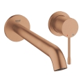 GROHE 19967DL1 - 2-gats wastafelmengkraan ESSENCE 230 mm brons