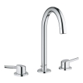 GROHE 20216001 - CONCETTO driegats wastafelmengkraan DN 15, maat L, chroom