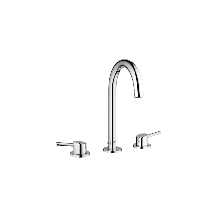 GROHE 20216001 - CONCETTO driegats wastafelmengkraan DN 15, maat L, chroom