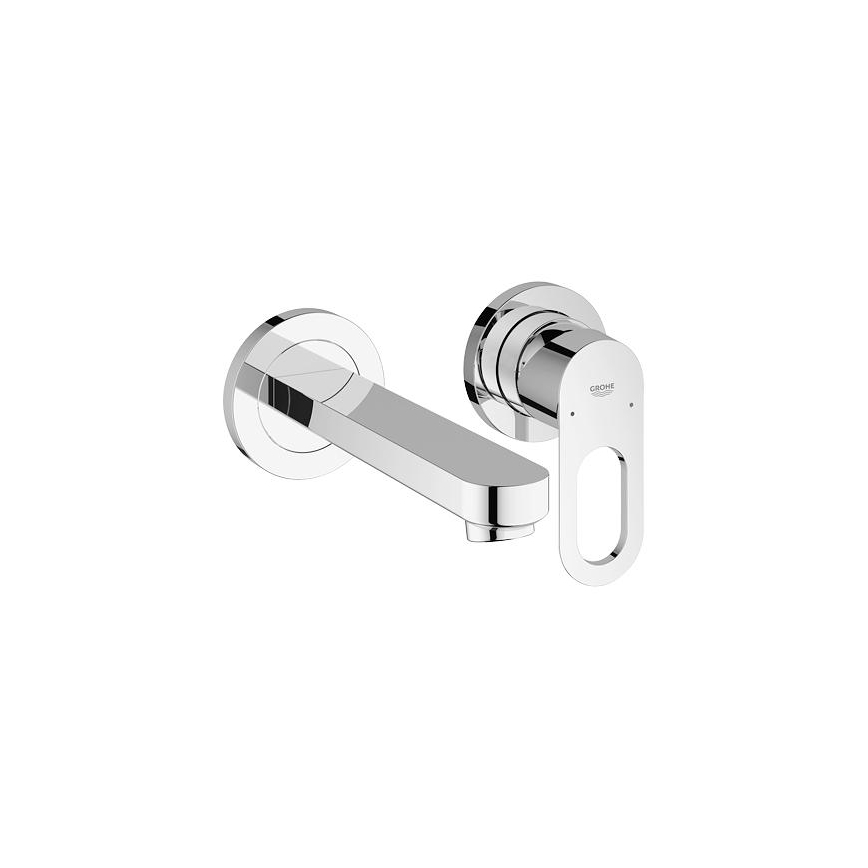 GROHE 20289000 - BAULOOP 2-gats wastafelkraan 110 mm glanzend chroom