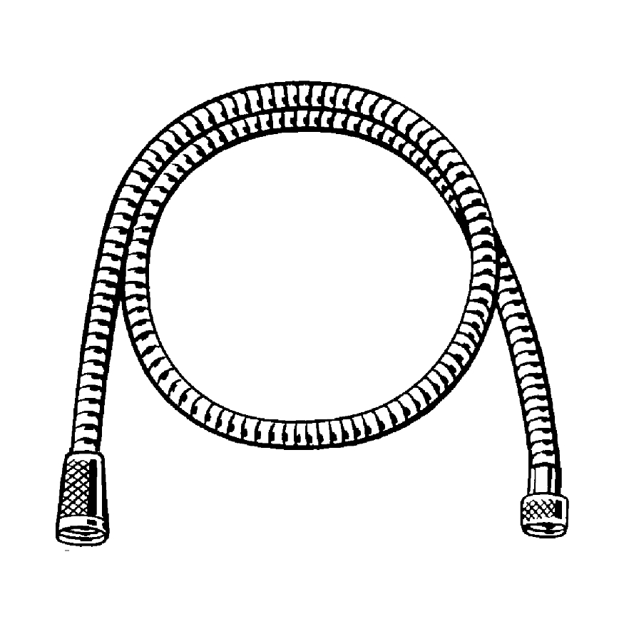 GROHE 22108000 - VITALIOFLEX METAL LONG-LIFE doucheslang 1500 mm chroom