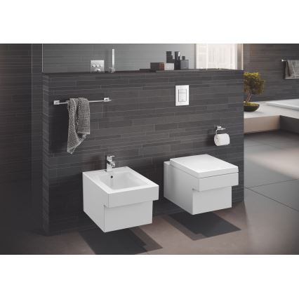 GROHE 23138000 - EUROCUBE bidetkraan, glanzend chroom