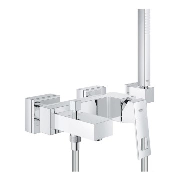 GROHE 23141000 - Badkraanset met EUROCUBE DN 15 badmengkraan, glanzend chroom