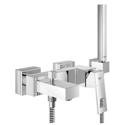 GROHE 23141000 - Badkraanset met EUROCUBE DN 15 badmengkraan, glanzend chroom