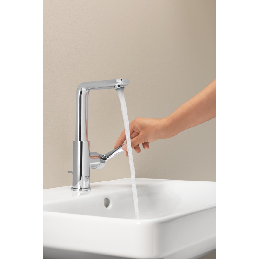 GROHE 23296001 - Wastafelkraan LINEARE maat L, glanzend chroom