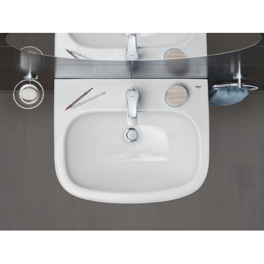 GROHE 23322001 - Wastafelmengkraan EUROSMART DN 15, glanzend chroom