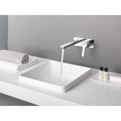 GROHE 23444001 - LINEARE 2-gats wastafelmengkraan 207 mm glanzend chroom